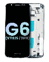 LCD Assembly With Frame Compatible For Motorola Moto G6 (XT1925/2018) (Genuine OEM) (Deep Indigo)