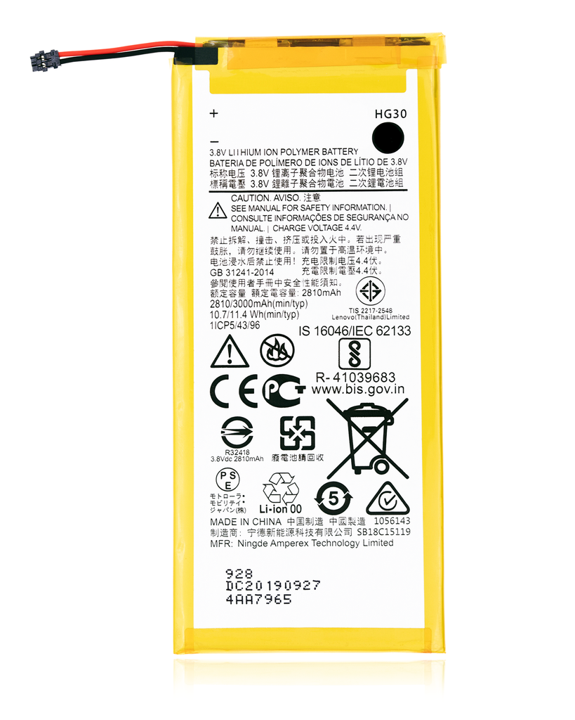 Replacement Battery Compatible For Motorola Moto G6 (XT1925/2018)/G5S Plus (XT1806/2017) (HG30)