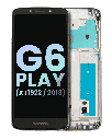 LCD Assembly With Frame Compatible For Motorola Moto G6 Play (XT1922/2018) (Genuine OEM) (Gray)