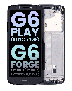 LCD Assembly With Frame Compatible For Motorola Moto G6 Play (XT1922/2018)/G6 Forge (XT1922-6/XT1922-7/XT1922-9/2018) (US Version) (Genuine OEM) (Deep Indigo)
