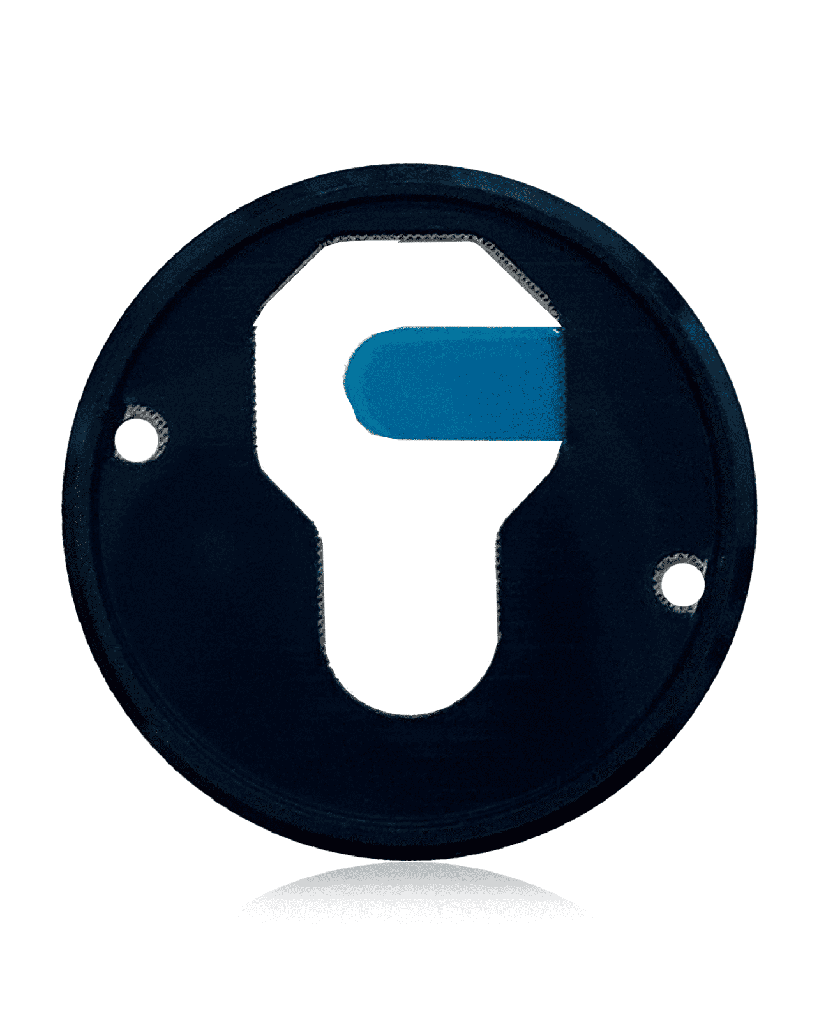 Back Camera Bracket And Flash Defuser Moto G6 Play (XT1922/2018) (Genuine OEM) (Deep Indigo)