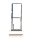 Dual Sim Card Tray Compatible For Motorola Moto G6 Play/G6 Forge (XT1922/2018) (Gold)