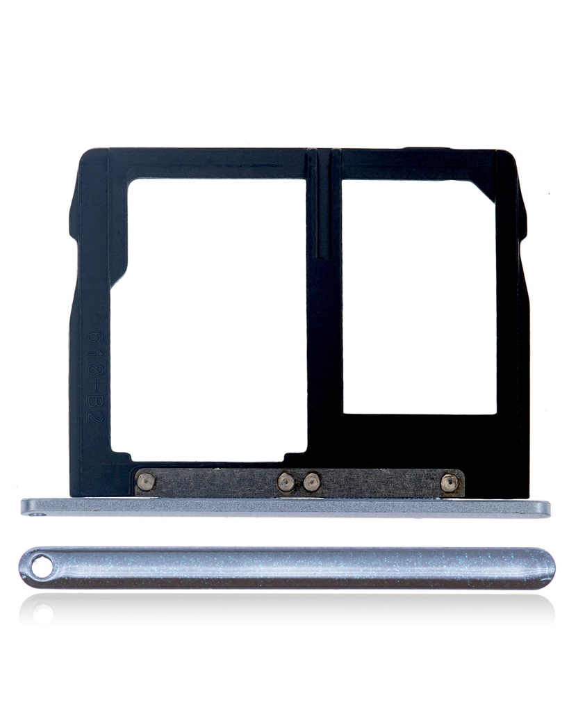 Sim Card Tray Compatible For Motorola Moto G5S Plus (XT1806/2017) (Blue) (Dual Card Version)