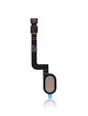 Home Button With Flex Cable Compatible For Motorola Moto G5 Plus (XT1687/2017) (Gold)