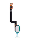 Home Button With Flex Cable Compatible For Motorola Moto G5 Plus (XT1687/2017) (White)