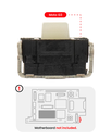 Power/Volume Button Clicker Compatible For Motorola Moto G3 (XT1540/2015)/G (XT1032/2013) (Soldering Required)