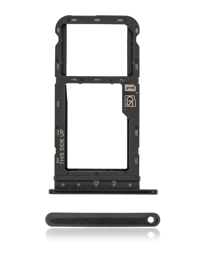 Sim Card Tray Compatible For Motorola Moto G Power (XT2117/2021) (Flash Gray)