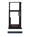 Dual Sim Card Tray Compatible For Motorola One Fusion (XT2073/2020) (Deep Sapphire Blue)