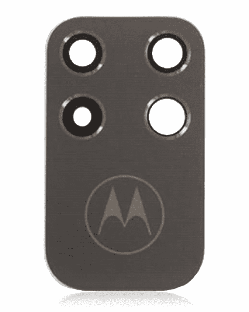 Back Camera Lens Compatible For Motorola Moto One Zoom (XT2010-1/2019) (Genuine OEM) (Gray)
