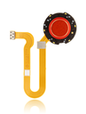 Fingerprint Reader With Flex Cable Compatible For Motorola One Hyper (XT2027/2020) (Dark Amber)