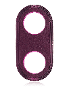 Back Camera Lens (Glass Only) With Adhesive Compatible For Motorola One Hyper (XT2027-1/2020) (Genuine OEM) (Dark Amber)