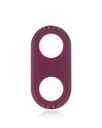 Back Camera Lens (Glass Only) With Adhesive Compatible For Motorola One Hyper (XT2027/2020) (Dark Amber)