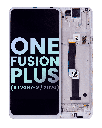 LCD Assembly With Frame Compatible For Motorola One Fusion Plus (XT2067-2/2020) (Genuine OEM) (White)