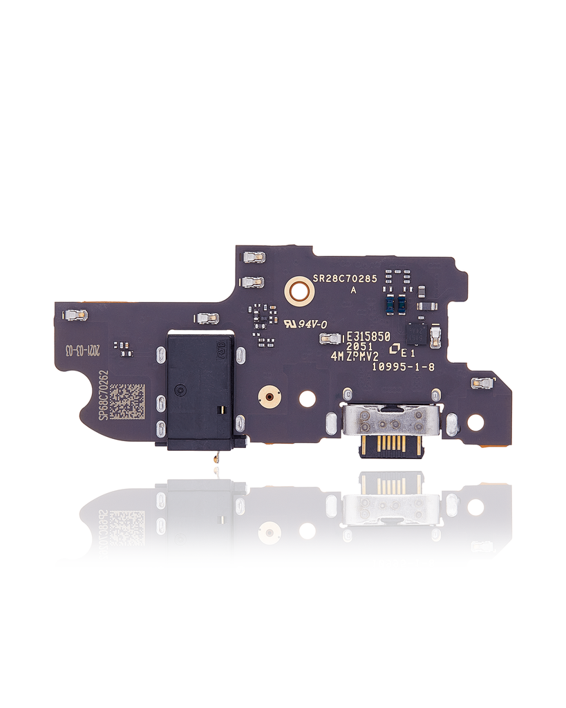Charging Port Board With Headphone Jack Compatible For Motorola One Fusion Plus (XT2067-2/2020) (Genuine OEM)