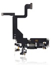 Charging Port Flex Cable Compatible For iPhone 13 Pro (Used OEM Pull) (Graphite)