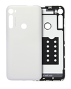 Back cover Glass Compatible For Motorola One Fusion Plus (XT2067/2020) (White)