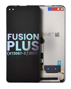 Mid-Frame Housing Assembly Compatible For Motorola Moto Fusion Plus (XT2067-2/2020) (Genuine OEM) (Blue)
