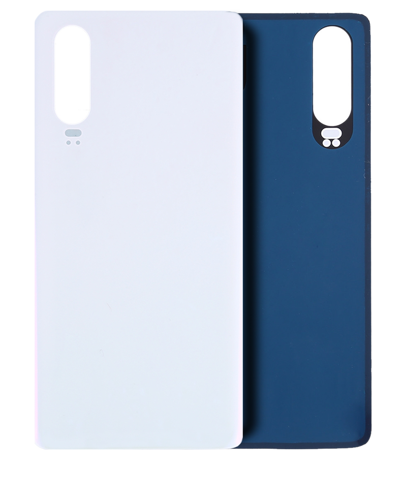 Back cover Glass Compatible For Motorola One (XT1941/2018)/Moto P30 (XT1943/2018) (White)