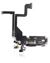 Charging Port Flex Cable Compatible For iPhone 13 Pro (Aftermarket Plus) (Graphite)