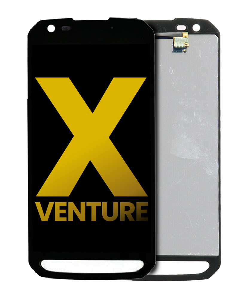 LCD Assembly Without Frame Compatible For LG X Venture (H700) (Refurbished) (Black)