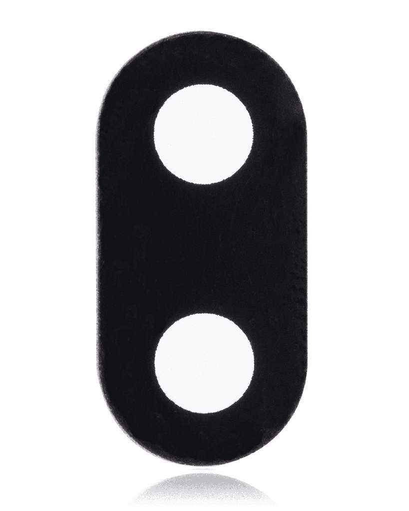 Back Camera Lens (Glass Only) With Adhesive Compatible For LG Tribute Royal (X320PM) (Black)