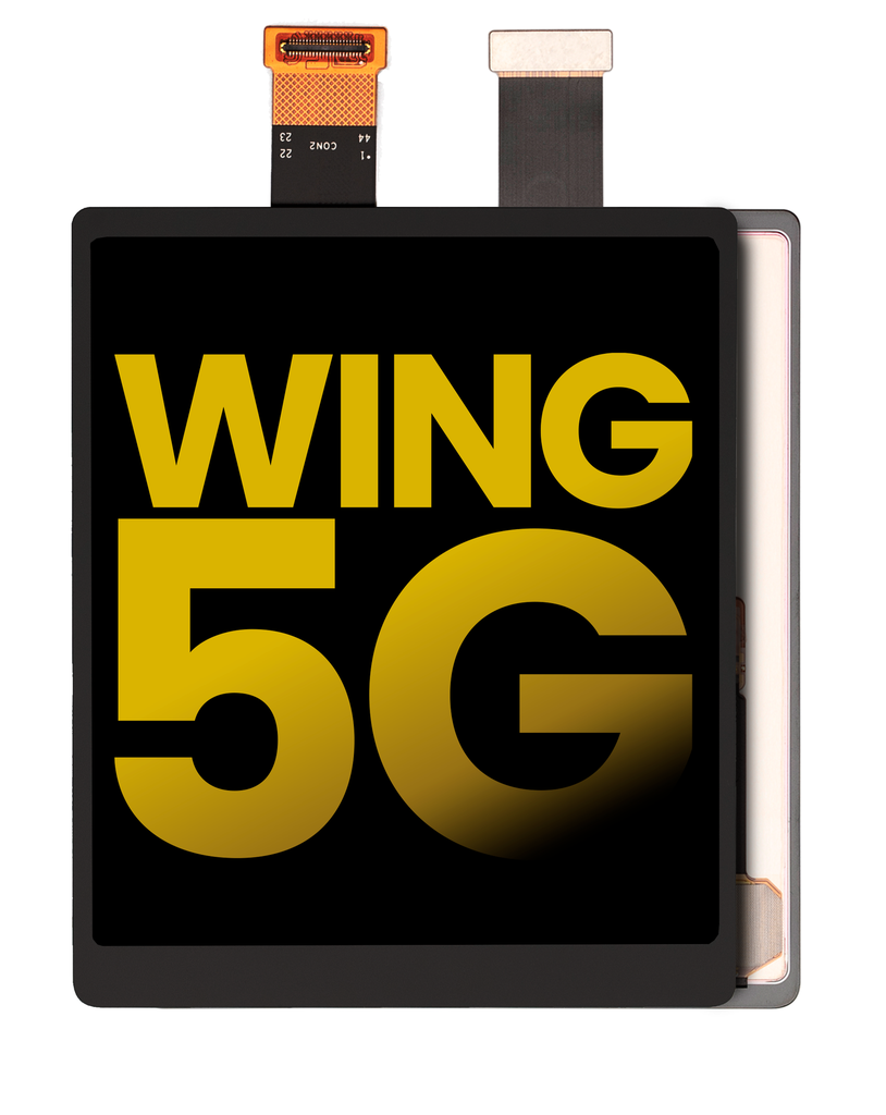 Secondary Screen For Case OLED Assembly Without Frame Compatible For LG Wing 5G (Refurbished) (All Colors)