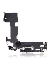 Charging Port Flex Cable Compatible For iPhone 13 (Used OEM Pull) (Midnight)