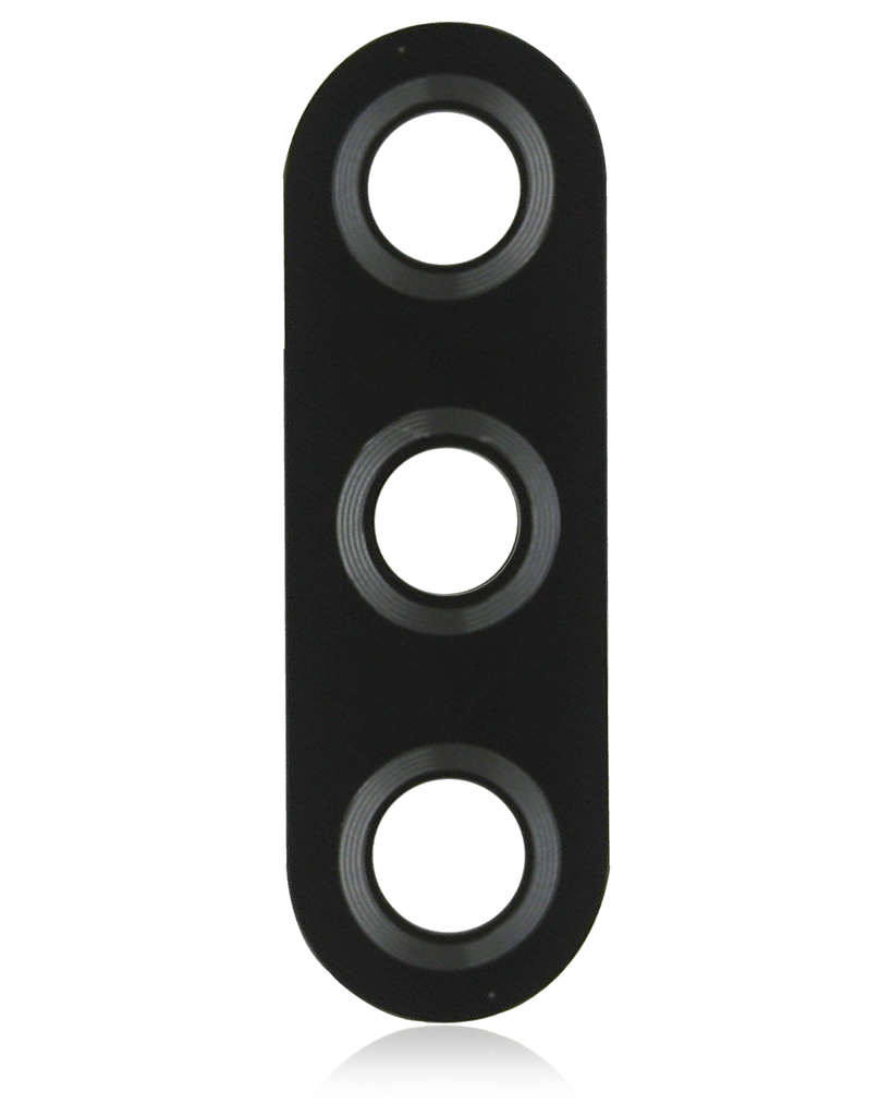 Back Camera Lens (Glass Only) With Adhesive Compatible For LG Harmony 4 (LM-400AM) (Black)