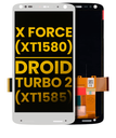 LCD Assembly Without Frame Compatible For Motorola Moto X Force (XT1580/2015)/Droid Turbo 2 (XT1585/2015) (Refurbished) (White)
