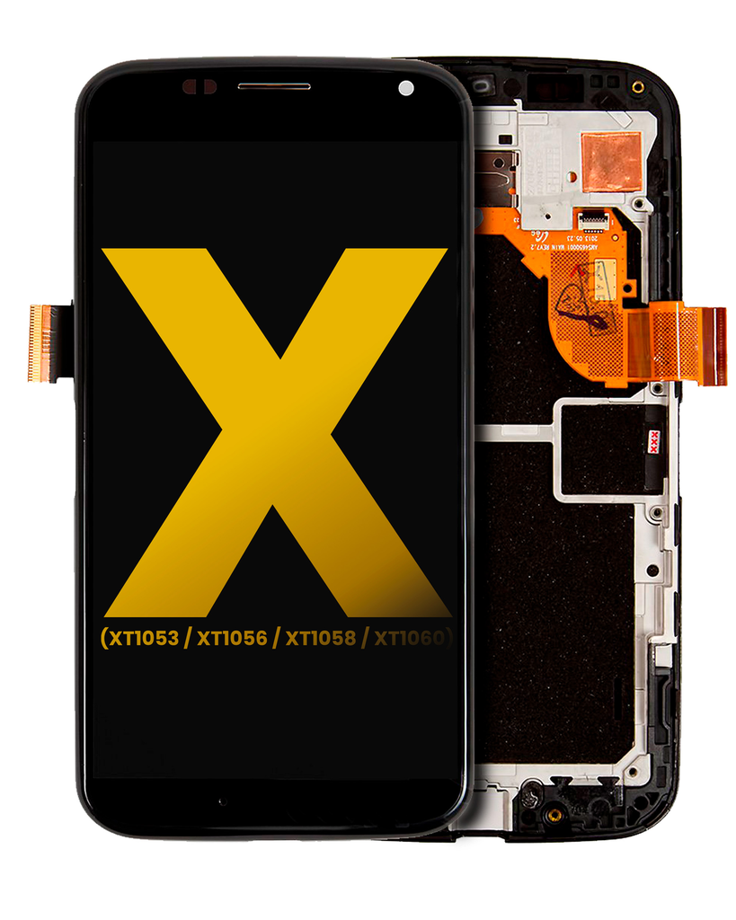 LCD Assembly With Frame Compatible For Motorola Moto X (XT1060/2013) (Refurbished) (All Colors)
