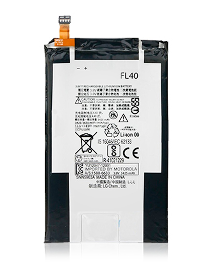 Replacement Battery Compatible For Motorola Droid Ultra Maxx 2/Moto X Play (XT1562/2015) (FL40)