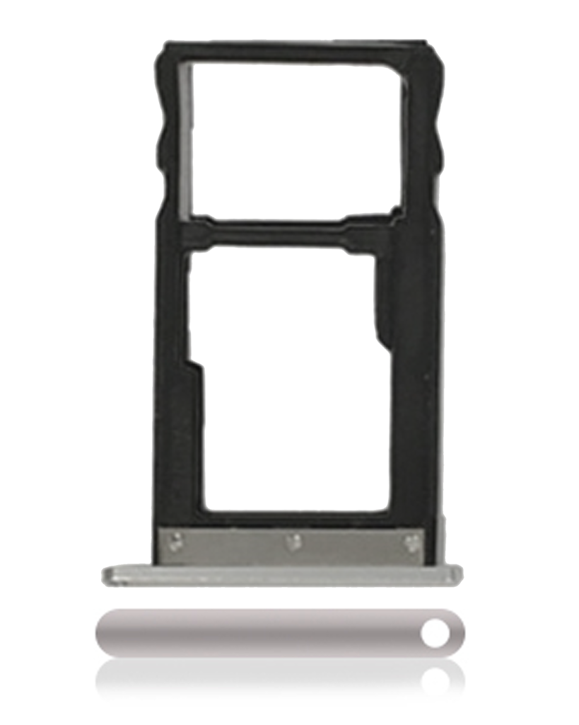 Sim Card Tray Compatible For Motorola Moto M (XT1662/2016) (White)