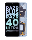 Main OLED Assembly For Motorola Razr Plus/Razr 40 Ultra (XT2321/2023) (Genuine OEM) (Saltwater Slide)