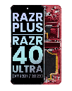 Main OLED Assembly For Motorola Razr Plus/Razr 40 Ultra (XT2321/2023) (Genuine OEM) (Barberry)