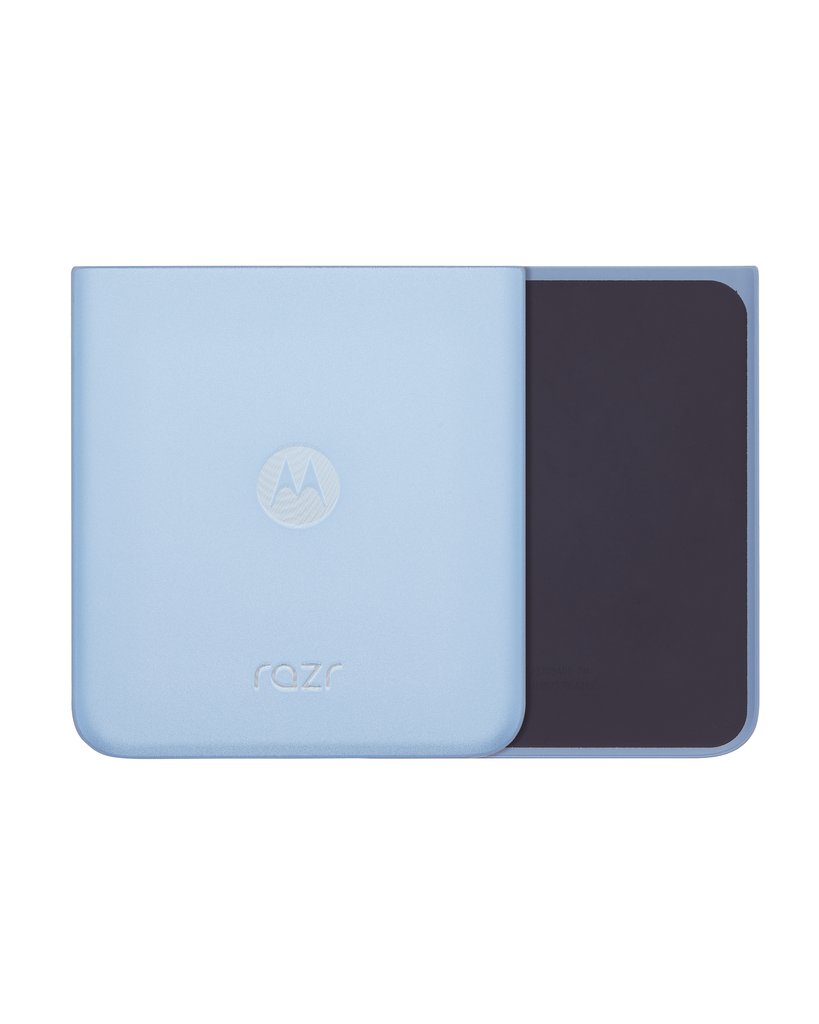 Bottom Back cover Glass Compatible For Motorola Razr Plus/Razr 40 Ultra (XT2321/2023) (Genuine OEM) (Saltwater Slide)