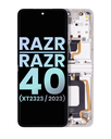 Main OLED Assembly Compatible For Motorola Razr/Razr 40 (XT2323/2023) (Genuine OEM) (Tofu)