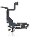 Charging Port Flex Cable Compatible For iPhone 13 Pro (Premium) (Graphite)