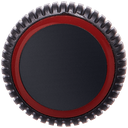 Crown Nut Compatible For Watch Series 4 / Series 5 / Series 6 (40MM / 44MM) (LTE Version) (Black)
