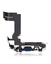 Charging Port Flex Cable Compatible For iPhone 13 Mini (Used OEM Pull) (Blue)