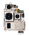 Back Camera Module (Wide &amp; Telephoto &amp; Periscope Telephoto &amp; Ultra Wide) Compatible For Samsung Galaxy S23 Utra 5G (US Version)