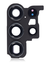 Back Camera Lens With Cover Bezel Ring Compatible For Samsung Galaxy S23 Ultra 5G (Cream)