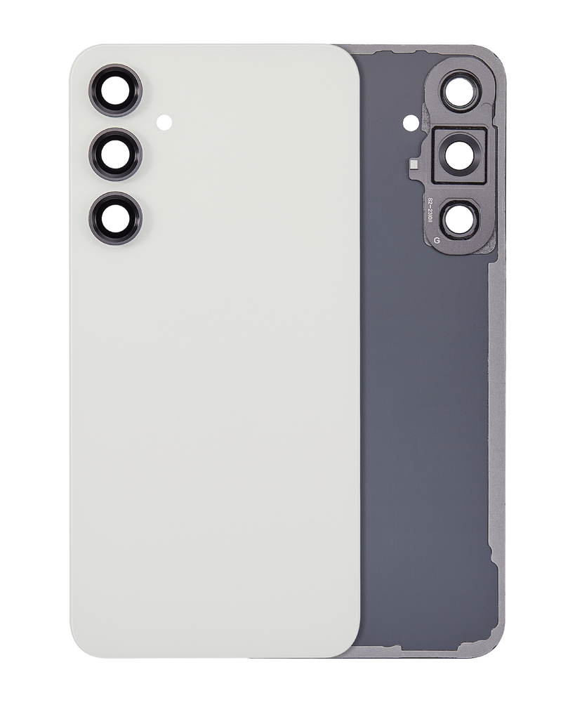 Back cover Glass With Camera Lens Compatible For Samsung Galaxy S23 FE 5G (Aftermarket Plus) (Cream)