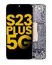 OLED Assembly With Frame Compatible For Samsung Galaxy S23 Plus 5G (US &amp; International) (Refurbished) (Green)
