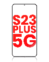 2 in 1 Front Glass With OCA Pre-Installed Compatible For Samsung Galaxy S23 Plus 5G