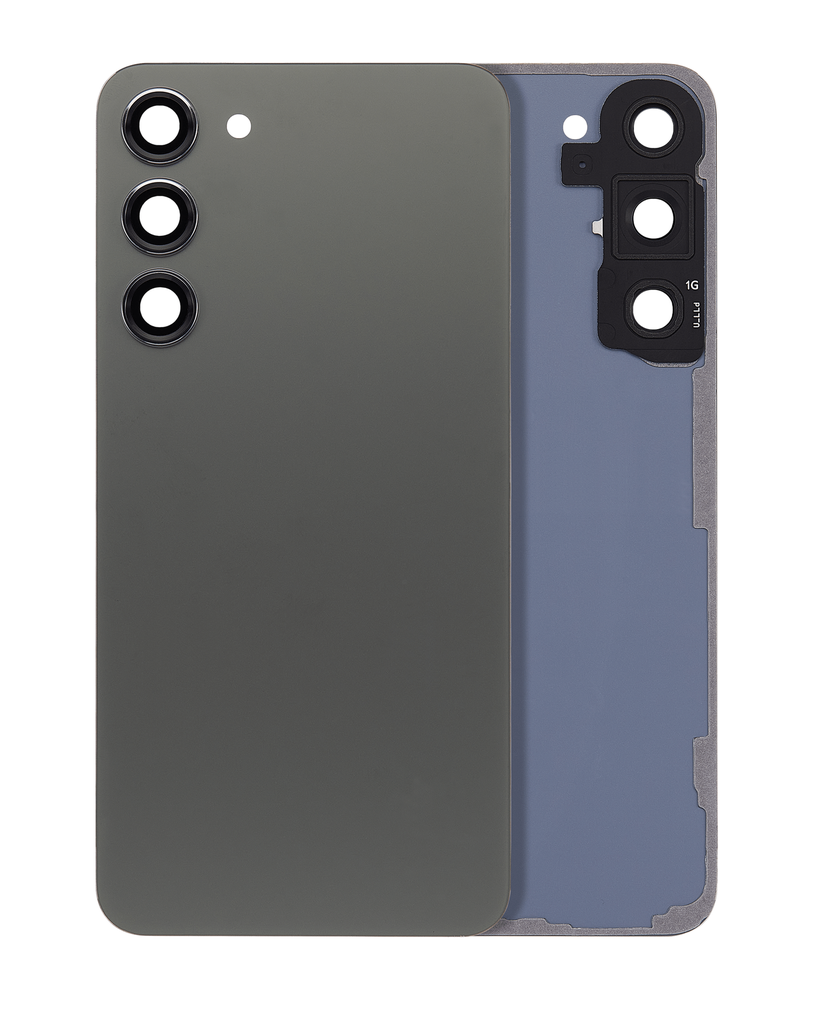 Back Cover Glass With Camera Lens Compatible For Samsung Galaxy S23 Plus (Service Pack) (Green)