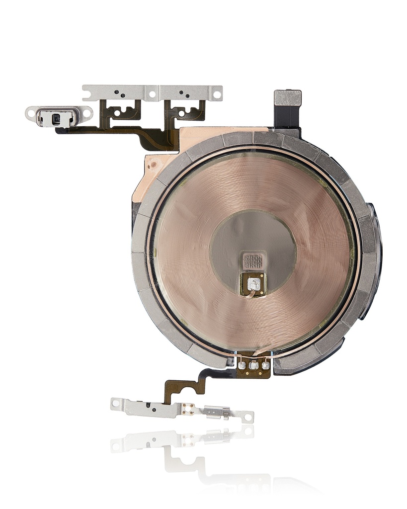 Wireless NFC Charging Flex With Power &amp; Volume Flex Pre-Installed Compatible For iPhone 13 Mini