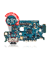 Charging Port Board With Sim Card Reader Compatible For Samsung Galaxy S23 5G (S911U) (US Version)