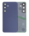 Back Cover Glass With Camera Lens Compatible For Samsung Galaxy S24 5G (No Logo) (Aftermarket Plus) (Cobalt Violet)