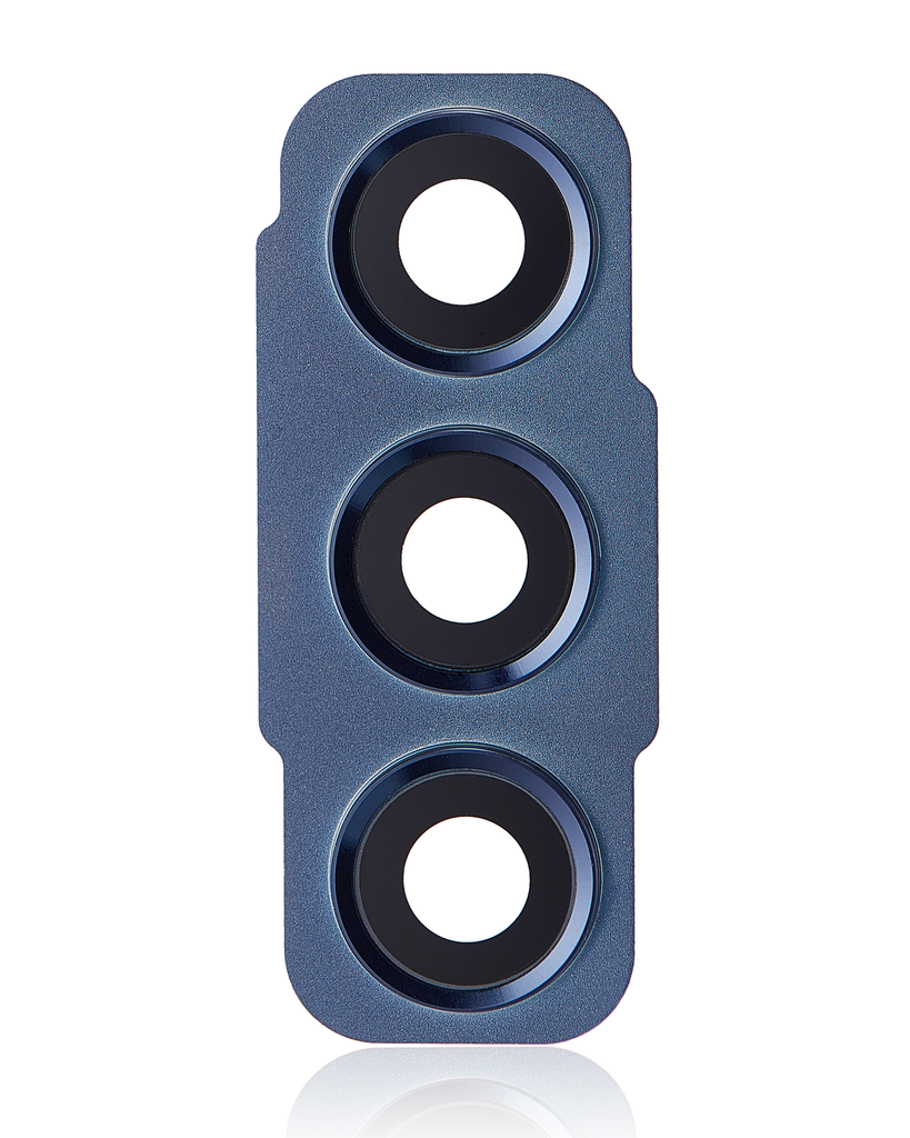 Back Camera Lens With Bezel Ring Compatible For Samsung Galaxy S21 FE 5G (Blue)