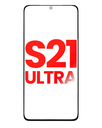 2 in 1 Front Glass With OCA Pre-Installed Compatible For Samsung Galaxy S21 Ultra